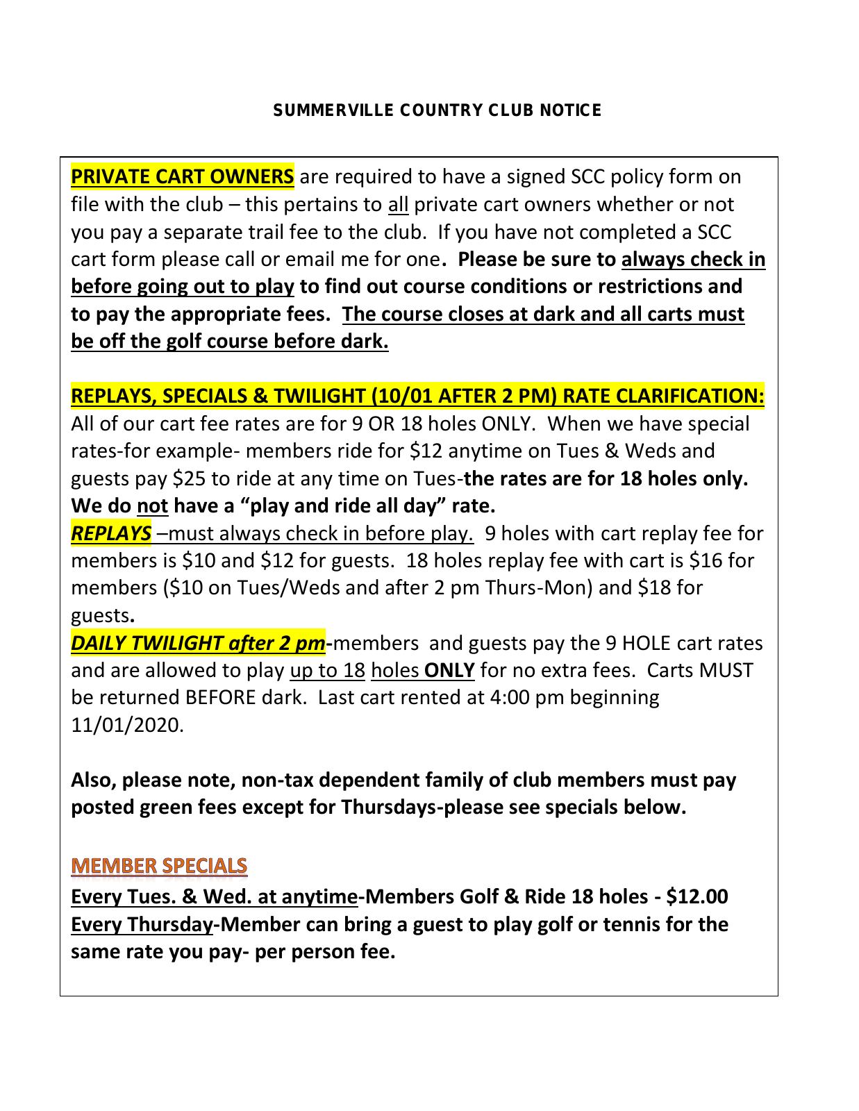 November 2020 newsletter, page 3 of 3