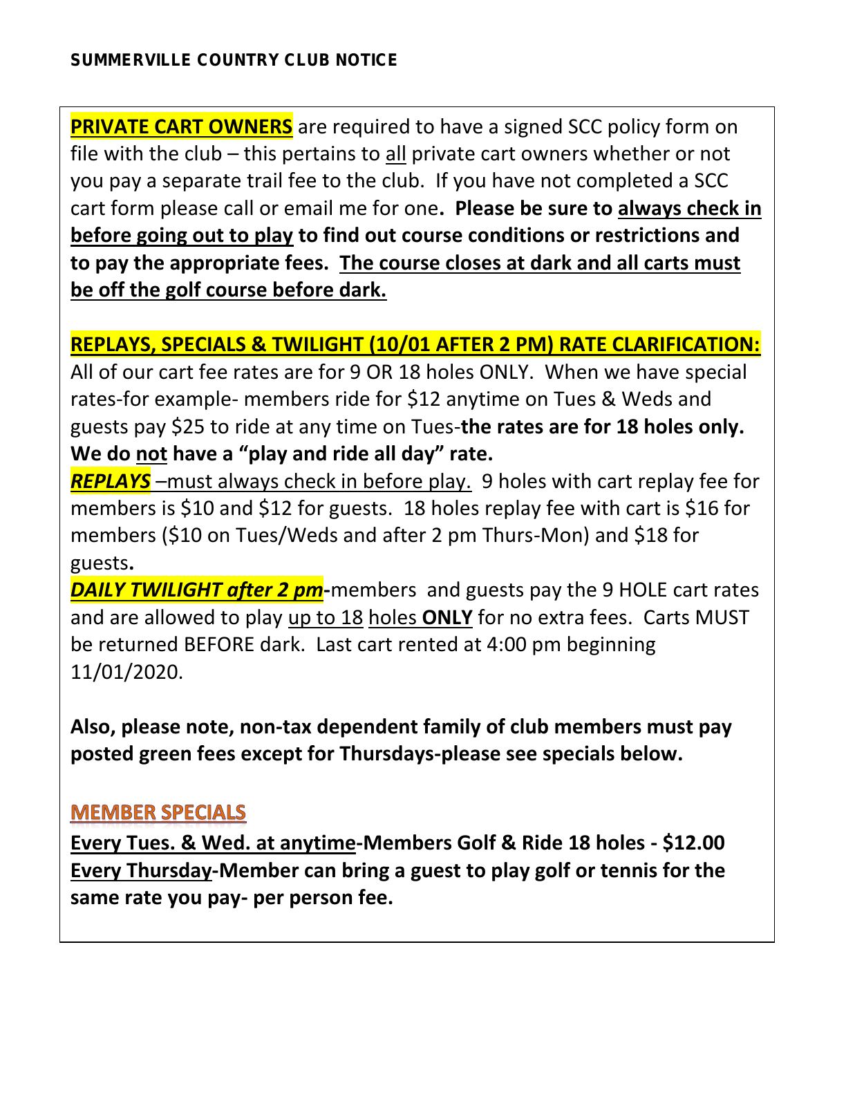 December 2020 newsletter, page 3 of 3